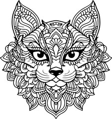 Obraz premium Coloring Page, Malbuch - Verschiedene - Vectorized