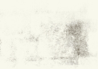 grunge pattern dot raster printing halftone background vector illustration.