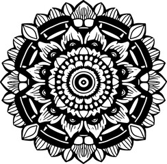 Coloring Page - Mandala - Verschiedene