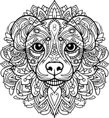Coloring Page - Mandala - Verschiedene