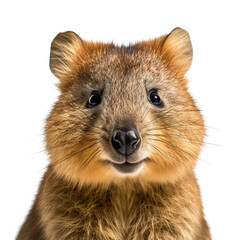 Quokka isolated on transparent background cutout