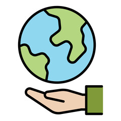 Save the world icon