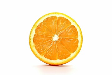 orange isolated on white