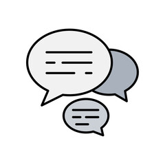 Chat balloon icon