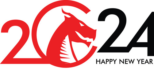 Happy chinese new year 2024 zodiac sign year of the dragon p134