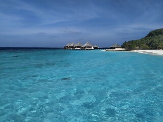 Naklejka premium tropical paradise island