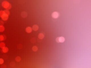 red bokeh background