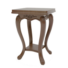 antique chair isolated on white