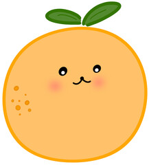 Obraz premium funny orange cartoon