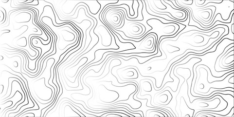 Abstract lines background. Contour maps. Vector illustration, Topo contour map on white background, Line topography map contour background, geographic grid.
