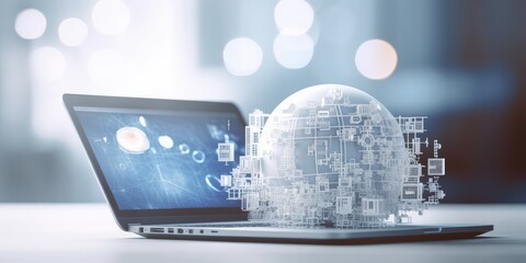 computer technology background material