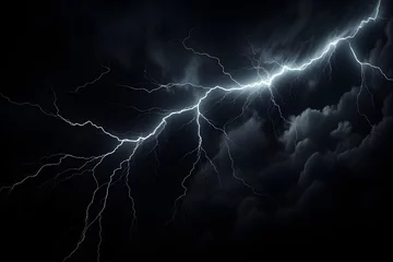 Poster Storm Lightning Overlay, Versatile Dark Background © ITrWorks