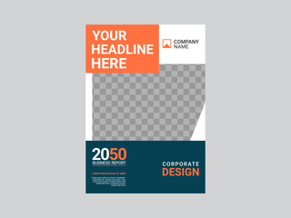 Creative corporate book cover design