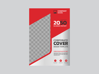 Creative corporate book cover design