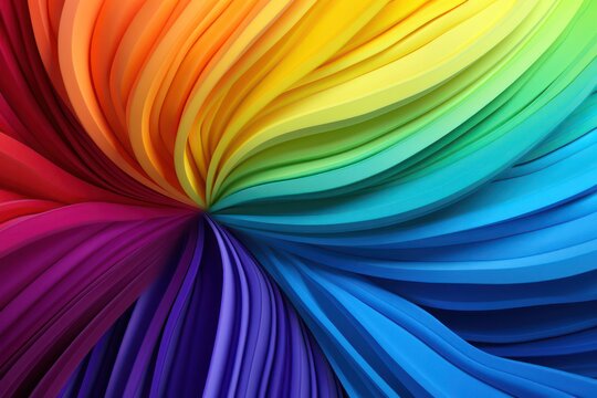 虹色の抽象的な背景素材