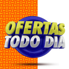 selo 3d ''offers everyday''