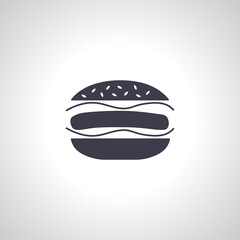 hamburger icon. cheeseburger icon. Burger icon.