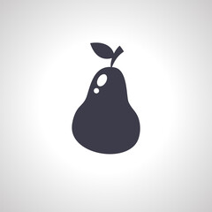 Pear icon, Pear fruit icon