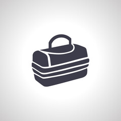 Picnic basket icon. Picnic basket icon.