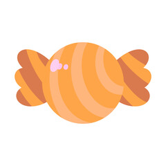 ハロウィンカラーなパンプキンキャンディ☆PNG