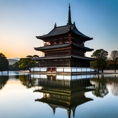 Fototapeta premium pavilion in the park