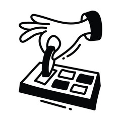 Investment doodle Icon Design illustration. Business Symbol on White background EPS 10 File