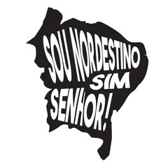 nordeste, nordestino, dia do nordestino, dia do nordeste, mapa do nordeste © Manoel