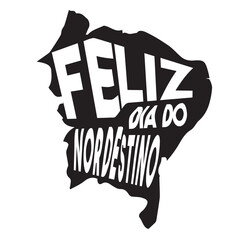 nordeste, nordestino, dia do nordestino, dia do nordeste, mapa do nordeste © Manoel