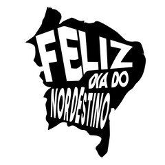 nordeste, nordestino, dia do nordestino, dia do nordeste, mapa do nordeste © Manoel