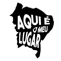 nordeste, nordestino, dia do nordestino, dia do nordeste, mapa do nordeste © Manoel
