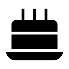 Naklejka premium Birthday cake
