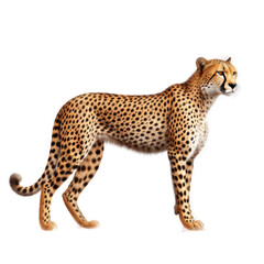 Cheetah , Illustration, HD, PNG