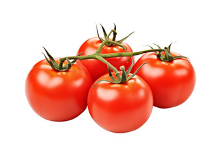 tomatoes isolated on white background