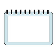 Blank clipboard with blank paper. Note paper,  notebook isolated on white background. Fully editable vector. Reminder paper. Graphic element for your design.