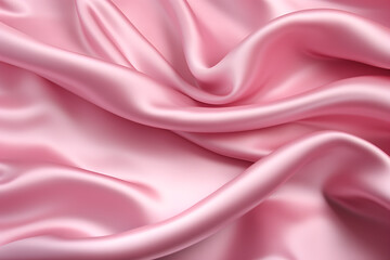 Obraz premium Soft pink silk textile background 