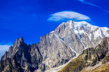 Le Mont-Blanc depuis courmayeur