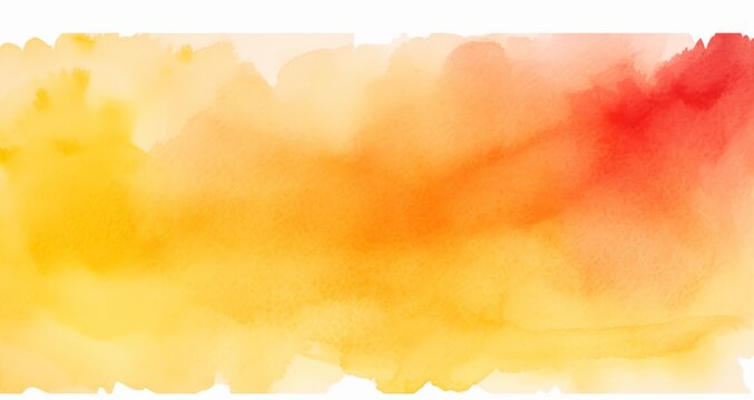 Colorful watercolor stain isolated on a white background AI © Olga