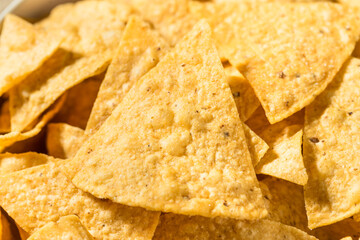 Homemade Triangle Tortilla Corn Chips