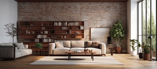 Stunning interior in the living space