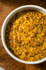 Organic Brown Spicy Grainy Mustard