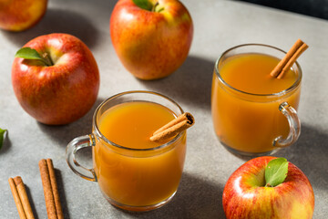 Warm Homemade Apple Cider