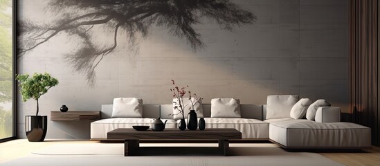 Contemporary interior design for the living room
