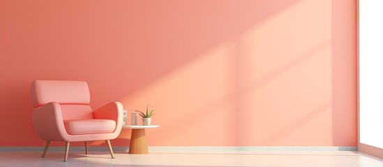 illustration of a chair inside