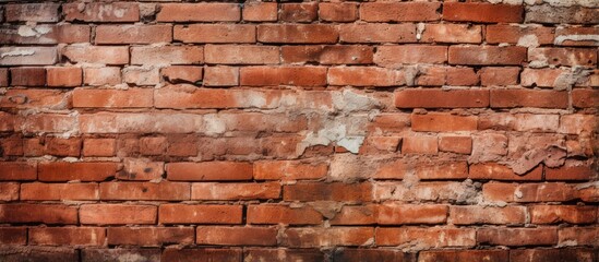 Red brick wall backdrop and pattern
