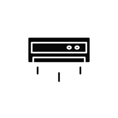air conditioner vector type icon