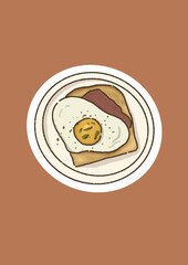 Breakfast illustration