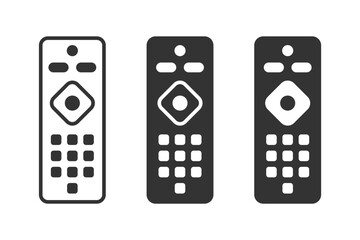 Remote control icon. Vector illustration.