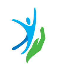 physio logo , treatment logo vector