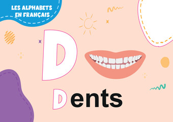 french alphabets q letter