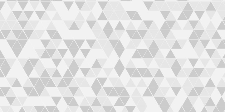 Abstract geomatric gray and white square shape triangle background. Abstract geometric pattern gray and black Polygon Mosaic triangle Background, business and corporate background.	